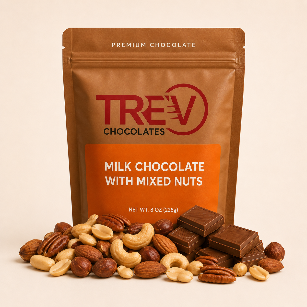 Milk Chocolate with Mixed Nuts