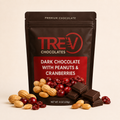 Dark Chocolate with Peanuts & Cranberries